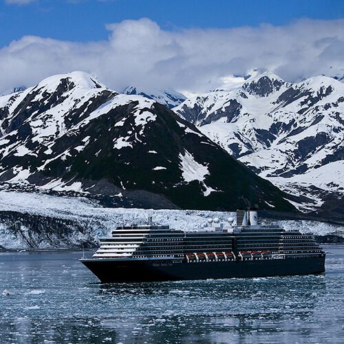 Cruise ship in Alaska